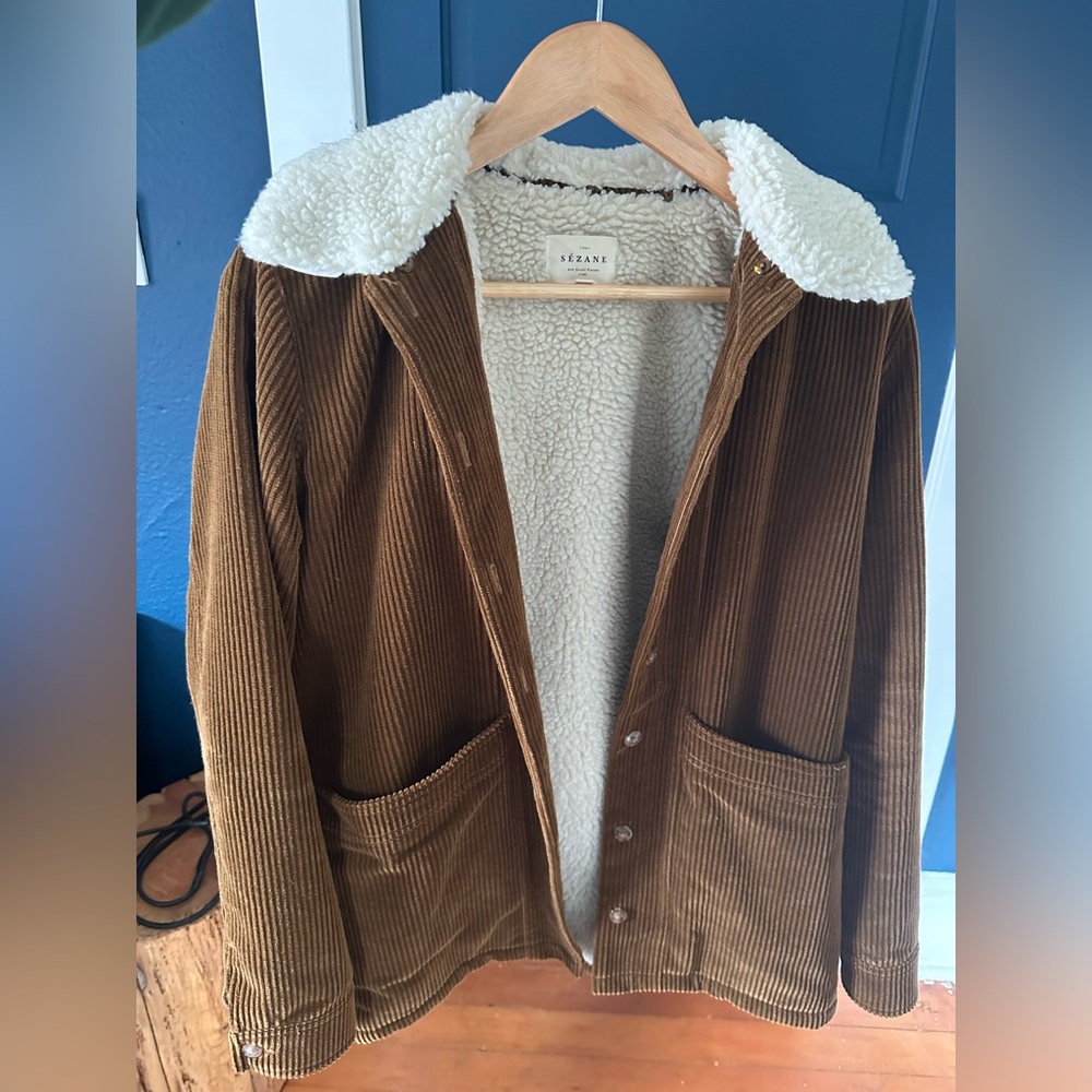 Sezane Corduroy Will Jacket